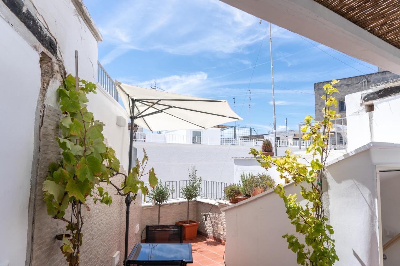 Wineart House, Terracielo Indipendente Nel Centro Di Monopoli Apartment Exterior foto